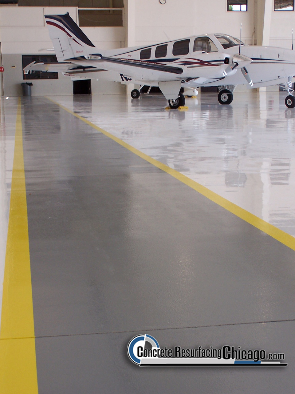 Polished concrete floors in an auto assembly plant Concrete Resurfacing Solutions